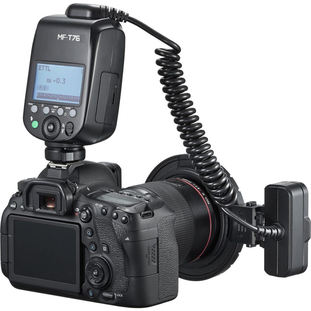 GODOX MF-T76 Flash Doble Macro Twin TTL HSS - Imagen 8
