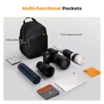 K&F CONCEPT Bolsa Transversal Urban Wander 08 - 5L (Preto) KF13.171 - Imagem 4