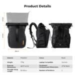 K&F CONCEPT Mochila Nature Wander 11 - 20L KF13.173 - Imagem 7