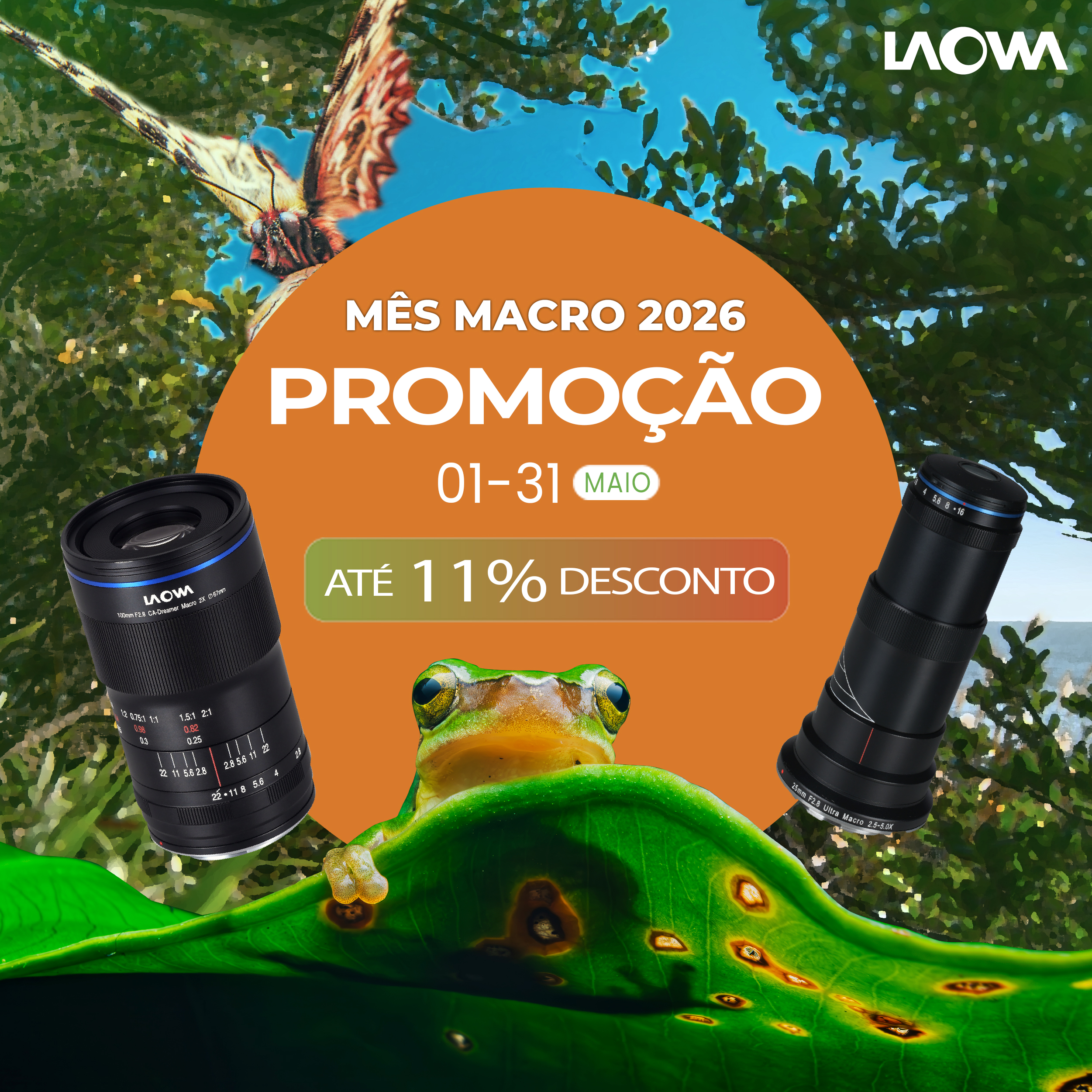 LAOWA – Mês Macro 2026