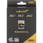 EXASCEND CFexpress Type A Essential Series 480GB Cartão de Memória VPG-200 8K - Imagem 2
