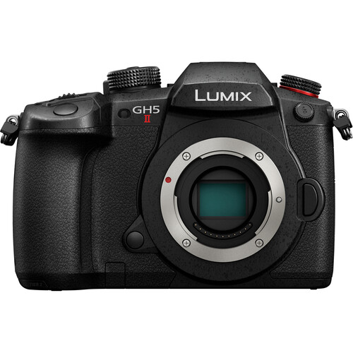 Panasonic Lumix GH5II Corpo vista frontal