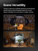 GODOX Litemons LE200D LED Daylight 220W - Imagem 10