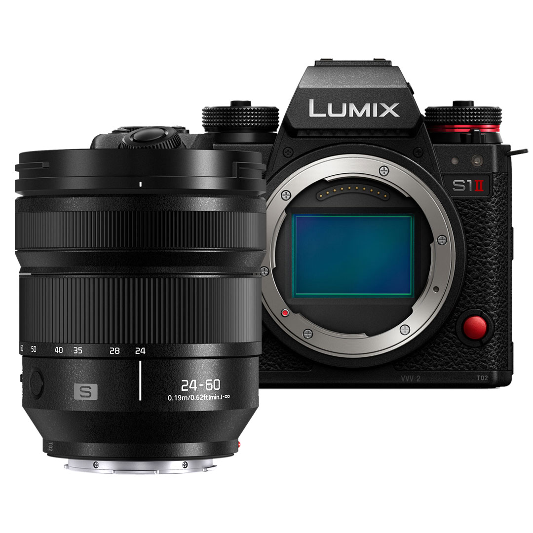 PANASONIC-Lumix-S1II_-S-24-60mm-f2.8_Bundle PANASONIC Lumix S1II + S 24-60mm f/2.8 (Bundle)