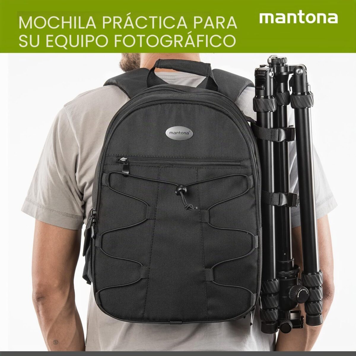 Mantona Mochila Azurit p/ Equipamento Fotográfico - Imagem 4