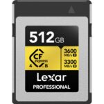 LEXAR Professional GOLD CFexpress Type B 4.0 512GB