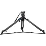 SIRUI SQ75 Tripé de Vídeo + Cabeça Fluida VHS10 + Mid-Level Spreader SV-FM - Imagem 5