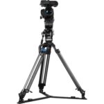 SIRUI SQ75 Tripé de Vídeo + Cabeça Fluida VHS10 + Mid-Level Spreader SV-FM - Imagem 7