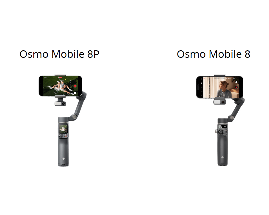 Osmo Mobile 8 vs Osmo Mobile 8P