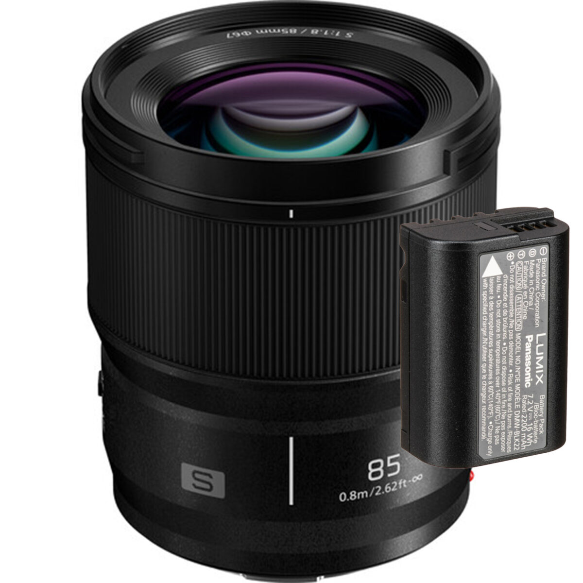 PANASONIC Lumix S 85mm f/1.8 | S-S85PACK - Imagen 1