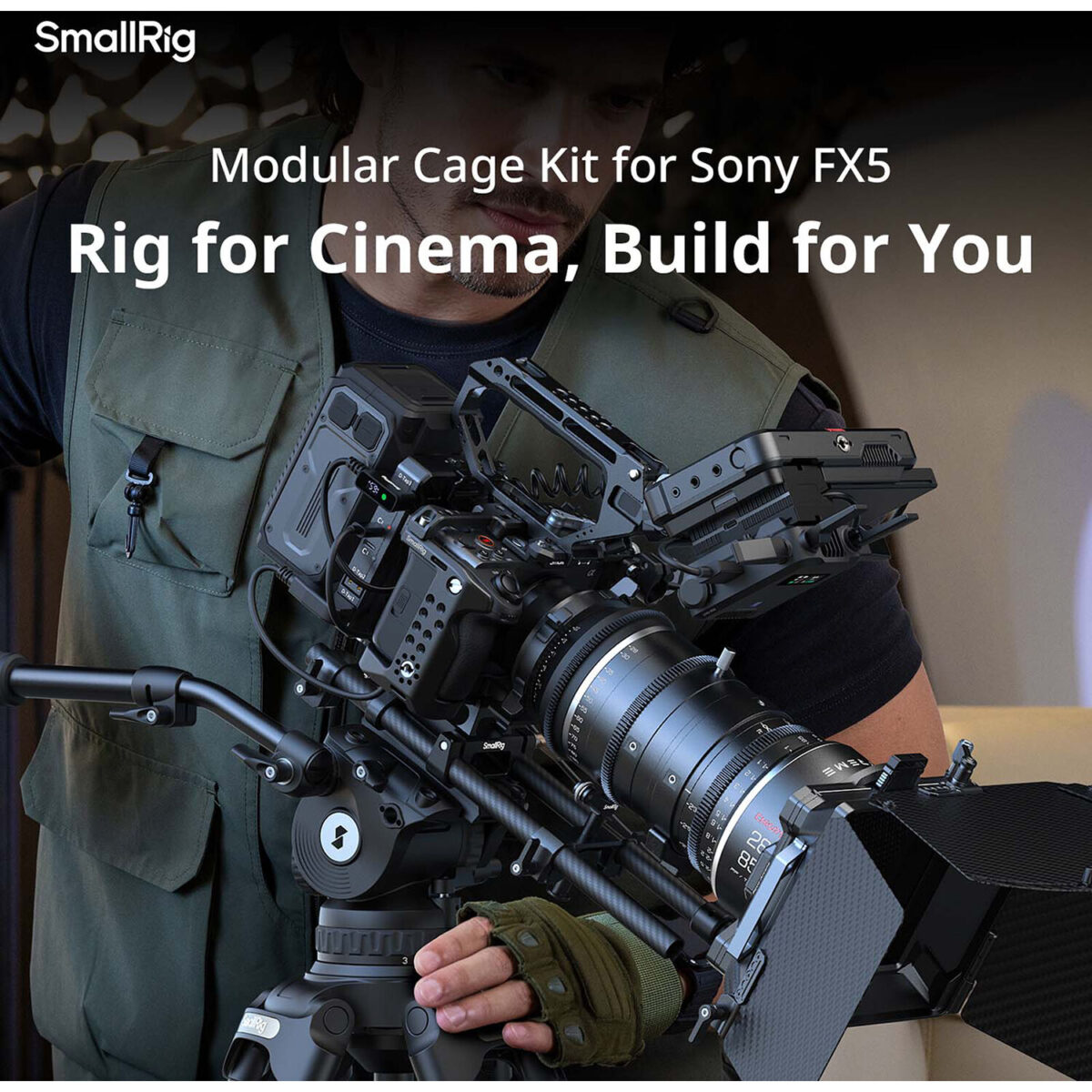 SMALLRIG 6776 Cage HawkLock para Sony FX5 - Imagem 6
