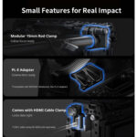 SMALLRIG 6776 Cage HawkLock para Sony FX5 - Imagem 16