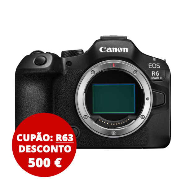 Canon EOS R6 Mark III Cupão R63