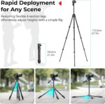 SMALLRIG 5474 Tripé Portátil de Vídeo 360° - Imagem 12