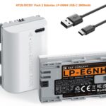 KF28.0033S1 2-Pack Baterias LP-E6NH USB-C