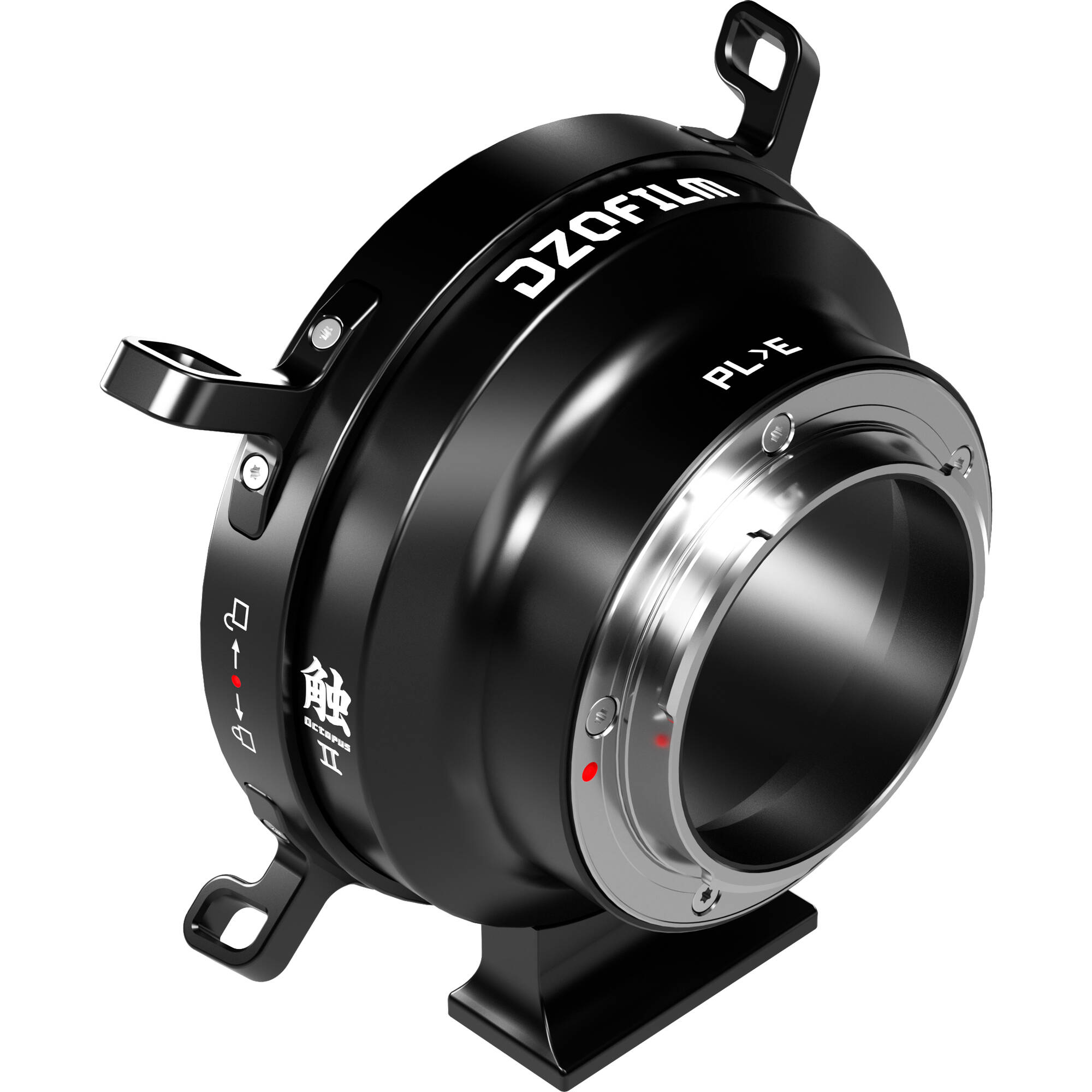 DZOFILM Octopus II Adaptador PL para Sony E, Canon RF, Leica L e Nikon Z E Adapte objetivas ARRI PL a câmaras Sony E, Canon RF, Leica L ou Nikon Z com o DZOFILM Octopus II, leve, robusto e calibrado ao infinito.