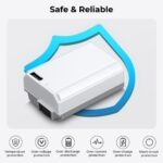 K&F CONCEPT KF28.0026S1 Kit Duas Baterias NP-FW50 USB-C 1100mAh para Sony - Imagem 4