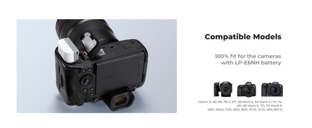 KF CONCEPT KF28.0033S1 Kit Duas Baterias LP E6NH USB C 16 1