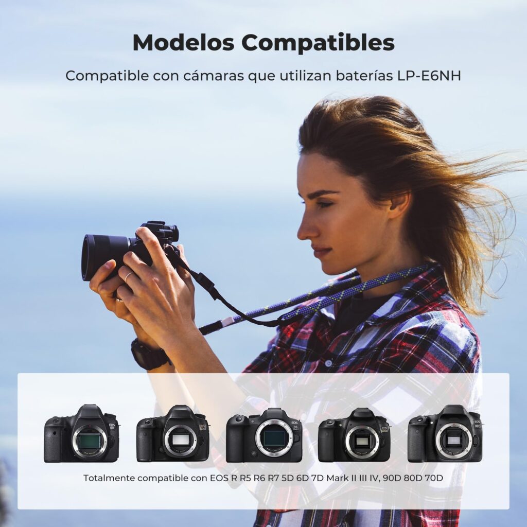 KF CONCEPT KF28.0033S1 Kit Duas Baterias LP E6NH USB C 2 1