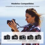 K&F CONCEPT KF28.0033S1 Kit Duas Baterias LP-E6NH USB-C 2600mAh p/Canon - Imagem 3