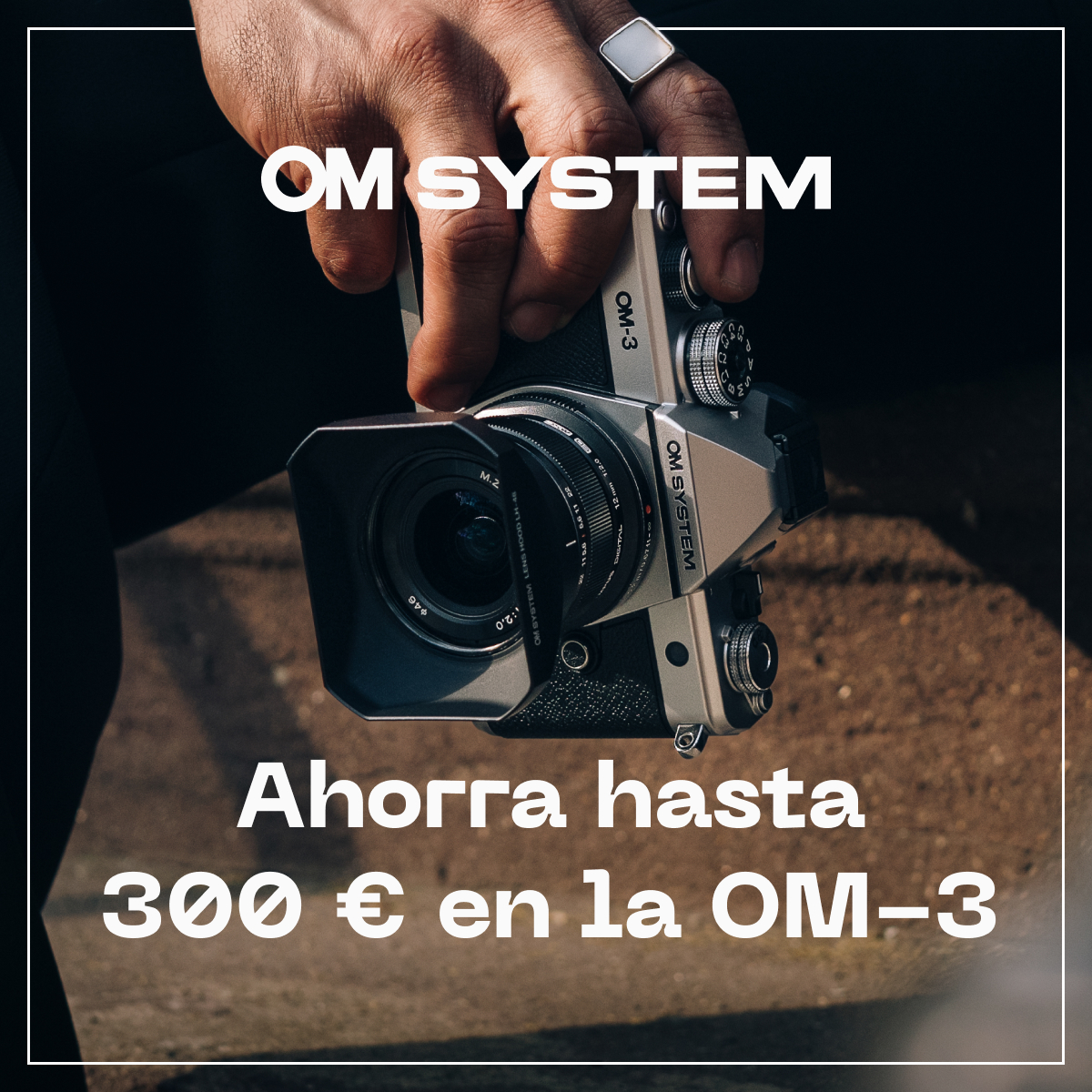 OM SYSTEM – Descuento Directo OM-3