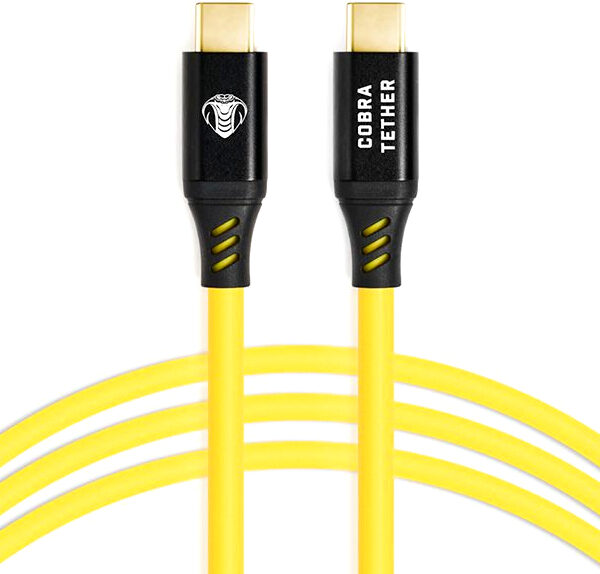 COBRATETHER Cabo USB-C - USB-C - 10m Amarelo
