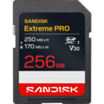 SANDISK Extreme PRO SDXC 256GB 250MB/s V30 UHS-I - Imagen 3