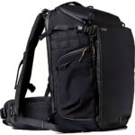 SMALLRIG 6521 mochila profissional de 25L preta e verde para equipamento fotográfico.