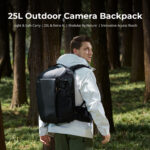 SMALLRIG 6521 Mochila Profissional Outdoor 25L - Imagem 8