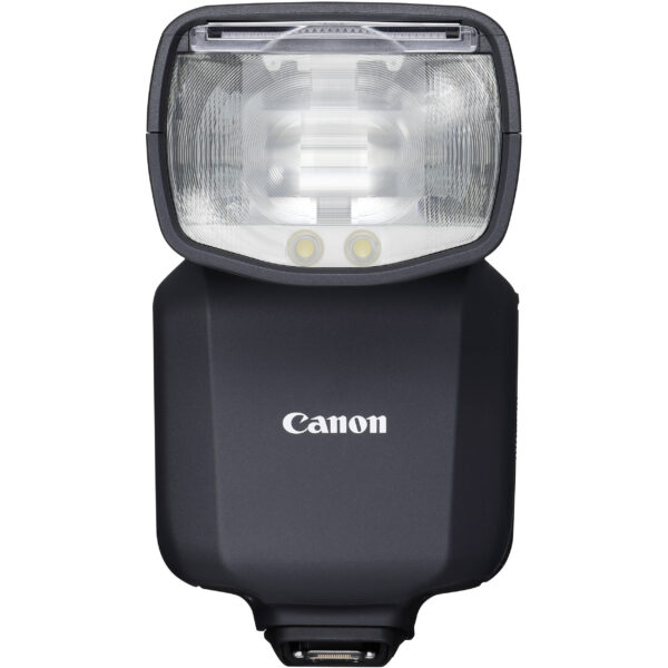 Flash Canon Speedlite EL-5 Versão 2 com cabeça de zoom, ecrã LCD e luz LED de modelação.