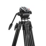 CARUBA Videostar 177 Pro Trípode de Vídeo + Cabezal Fluido - Imagen 2