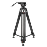 CARUBA Videostar 180 Pro Tripé de Vídeo + Cabeça Fluida - Imagem 3