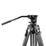CARUBA Videostar 180 Pro Tripé de Vídeo + Cabeça Fluida - Imagem 4