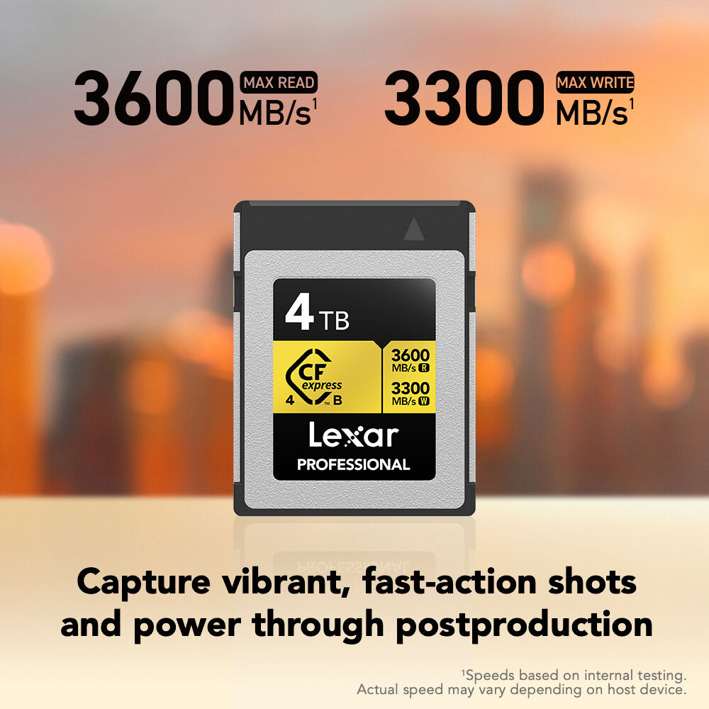 LEXAR Professional CFexpress 4.0 Type B 4TB 5 1