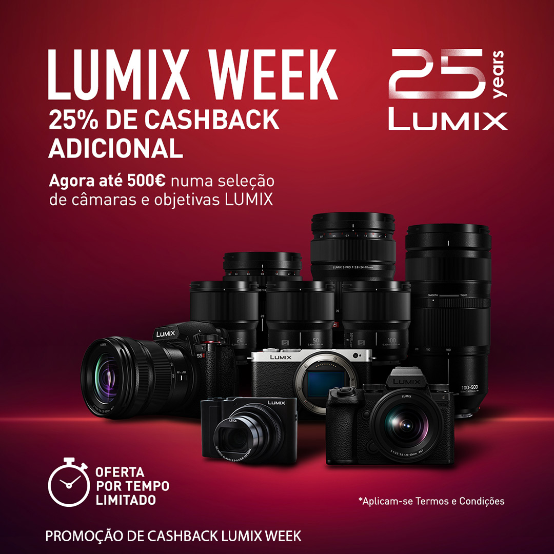 Promocao de Cashback LUMIX Week